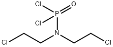 双(2-氯乙基)氨基磷酰二氯 结构式