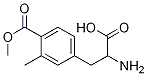 2-AMINO-3-[4-(METHOXYCARBONYL)-3-METHYLPHENYL]PROPANOIC ACID 结构式