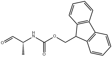 FMOC-D-丙氨醛 结构式