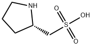 (S)-2-PYRROLIDINEMETHANESULFONIC ACID 结构式