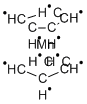 双(环戊二烯)锰 结构式