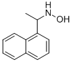 N-(1-NAPHTHALEN-1-YL-ETHYL)-HYDROXYLAMINE 结构式