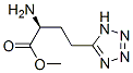 METHYL (S)-2-AMINO-4-(1H-TETRAZOL-5-YL)BUTYRATE 结构式