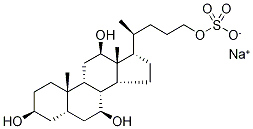 PETROMYZONOL-24-SULFATE, SODIUM SALT 结构式