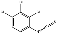 异硫代氰酸2,3,4-三氯苯基酯 结构式