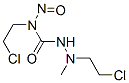 1-methyl-1-(2-chloroethyl)-4-nitroso-4-(2-chloroethyl)semicarbazide 结构式