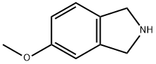 5-甲氧基-2,3二氢-1H吲哚 结构式