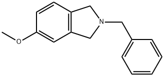 2-苄基-5-甲氧基异吲哚啉 结构式