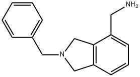 2-苄基异吲哚啉-4-甲胺 结构式