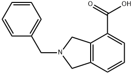 2-苄基异吲哚啉-4-羧酸 结构式