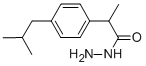 2-(4-异丁基苯基)丙酰肼 结构式