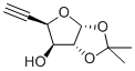 1,2-O-ISOPROPYLIDENE-3-S-HYDROXY-4-R-ETHYDINYL TETRAHYDROFURAN 结构式
