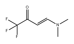 4-二甲氨基-1,1,1-三氟丁烯-2 酮 结构式