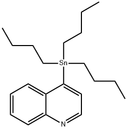 4-三丁基锡基喹啉 250MG 结构式