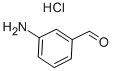 3-氨基-苯甲醛 盐酸盐 结构式