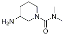 3-氨基-N,N-二甲基哌啶-1-甲酰胺 结构式