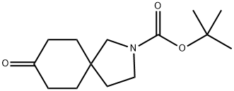 8-氧代-2-氮杂螺[4-]癸烷-2-羧酸叔丁酯 结构式
