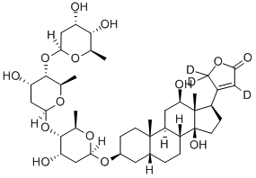 DIGOXIN-D3 结构式