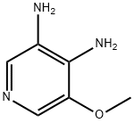 5-甲氧基吡啶-3,4-二胺 结构式