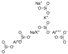 硅酸铝钾钠 结构式