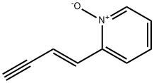Pyridine, 2-(1-buten-3-ynyl)-, 1-oxide, (E)- (9CI) 结构式