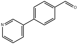 4-(3-吡啶基)苯甲醛 结构式