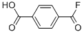 Benzoic acid, 4-(fluorocarbonyl)- (9CI) 结构式