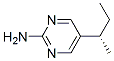 2-Pyrimidinamine, 5-(1-methylpropyl)-, (S)- (9CI) 结构式