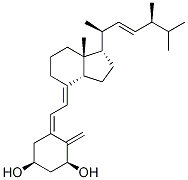 1BETA-羟基维他命D2 结构式