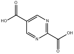 2,5-嘧啶二甲酸 结构式