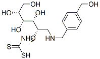 N-4-hydroxymethylbenzylglucamine dithiocarbamate 结构式