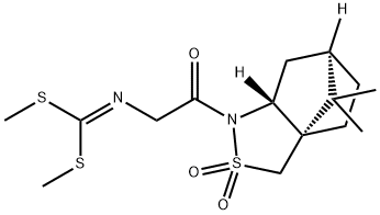 (2R)-BORNANE-10,2-SULTAM GLYCINATE 结构式