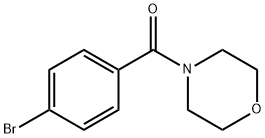 4-(吗啉-4-羰基)溴苯 结构式