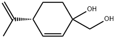 (4R)-1-Hydroxy-4-(1-methylethenyl)-2-cyclohexene-1-methanol 结构式