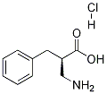 (R)-3-氨基-2-苄基丙酸盐酸盐 结构式