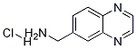 喹喔啉-6-基甲胺盐酸盐 结构式