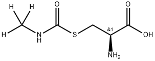 S-(N-Methyl-d3-carbamoyl)-L-cysteine 结构式
