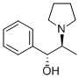 (1R,2S)-1-苯基-2-(1-吡咯烷基)-1-丙醇 结构式