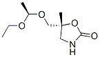 2-Oxazolidinone,5-[(1-ethoxyethoxy)methyl]-5-methyl-,(R*,R*)-(9CI) 结构式