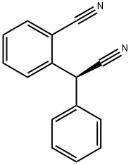 2-[氰基(苯基)甲基]苯甲腈 结构式