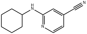 2-(环己氨基)异氰吡啶 结构式