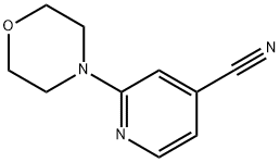 2-吗啉代异烟腈 结构式