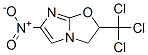 3-nitro-7-(trichloromethyl)-6-oxa-1,4-diazabicyclo[3.3.0]octa-2,4-dien e 结构式