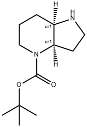 4-BOC-十氢-比咯并[3,2-B]吡啶 结构式