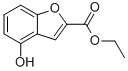 4-羟基苯并呋喃-2-羧酸乙酯 结构式