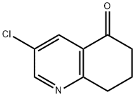 3 - 氯-7,8 - 二氢喹啉-5(6H) - 酮 结构式