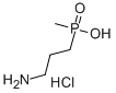 3-AMINOPROPYL(METHYL)PHOSPHINIC ACID HCL 结构式