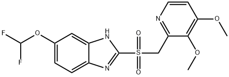 泮托拉唑杂质A 结构式