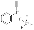 乙炔基苯基碘四氟硼酸盐[乙炔基化试剂] 结构式