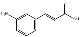 (E)-3-氨基肉桂酸 结构式